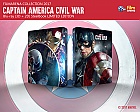 CAPTAIN AMERICA: Občanská válka + Lenticular Magnet 3D (Nový vizuál) 3D + 2D Steelbook™ Limitovaná sběratelská edice