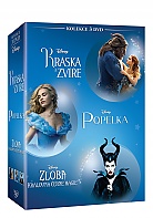Kráska a zvíře + Popelka + Zloba - Královna černé magie Kolekce (3 DVD)