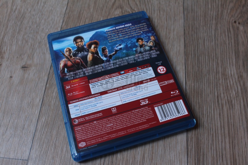 BLACK PANTHER 3D + 2D (Blu-ray 3D + Blu-ray)