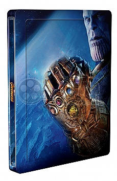 AVENGERS: INFINITY WAR 3D + 2D Steelbook™ Limitovan sbratelsk edice + DREK flie na SteelBook™