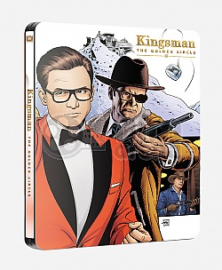 KINGSMAN: Zlat kruh WWA generic Steelbook™ Limitovan sbratelsk edice