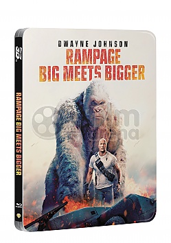 RAMPAGE: NIITEL 3D + 2D Steelbook™ Limitovan sbratelsk edice + DREK flie na SteelBook™