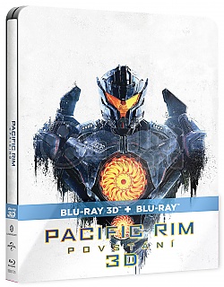 PACIFIC RIM: POVSTN 3D + 2D Steelbook™ Limitovan sbratelsk edice + DREK flie na SteelBook™