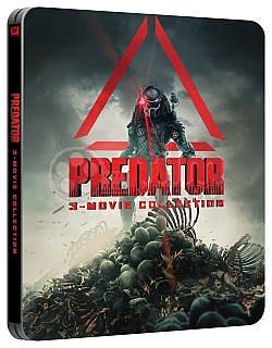 PREDTOR 1 - 3 Steelbook™ Kolekce Limitovan sbratelsk edice + DREK flie na SteelBook™