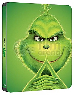 GRINCH 3D + 2D Steelbook™ Limitovan sbratelsk edice + DREK flie na SteelBook™