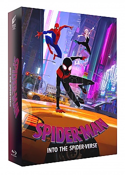 FAC #116 SPIDER-MAN: PARALELN SVTY FullSlip XL + RESIN MAGNET Version #4 3D + 2D Steelbook™ Limitovan sbratelsk edice - slovan + DREK flie na SteelBook™