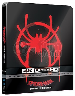 SPIDER-MAN: PARALELN SVTY + RESIN MAGNET Version #4 3D + 2D Steelbook™ Limitovan sbratelsk edice + DREK flie na SteelBook™