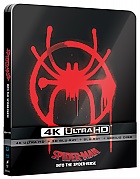 SPIDER-MAN: PARALELN SVTY + RESIN MAGNET Version #4 3D + 2D Steelbook™ Limitovan sbratelsk edice + DREK flie na SteelBook™ (4K Ultra HD + Blu-ray 3D + 2 Blu-ray)