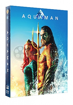 FAC #121 AQUAMAN FullSlip + Lenticular Magnet EDITION #1 Steelbook™ Limitovan sbratelsk edice - slovan