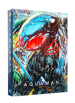 FAC #121 AQUAMAN Double Lenticular 3D FullSlip EDITION #3 Steelbook™ Limitovan sbratelsk edice - slovan