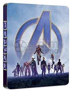 AVENGERS: Endgame (Infinity War - Part II) 3D + 2D Steelbook™ Limitovan sbratelsk edice + DREK flie na SteelBook™