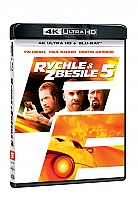 RYCHLE A ZBĚSILE 5 (4K Ultra HD + Blu-ray)