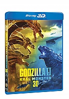 GODZILLA II KRÁL MONSTER 3D + 2D (2 Blu-ray)