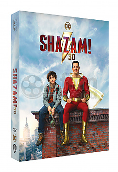 FAC #136 SHAZAM! Double 3D Lenticular FullSlip EDITION #2 3D + 2D Steelbook™ Limitovan sbratelsk edice - slovan