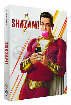 FAC #136 SHAZAM! FullSlip + Lenticular 3D Magnet EDITION #1 Steelbook™ Limitovan sbratelsk edice - slovan