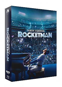 FAC #129 ROCKETMAN Lenticular 3D FullSlip XL Steelbook™ Limitovan sbratelsk edice - slovan