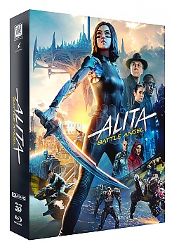 BLACK BARONS #21 ALITA: BOJOV ANDL Double 3D Lenticular FullSlip XL EDITION #2 3D + 2D Steelbook™ Limitovan sbratelsk edice - slovan