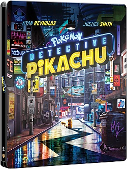 POKÉMON: Detektiv Pikachu 3D + 2D Steelbook™ Limitovaná sběratelská edice + DÁREK fólie na SteelBook™