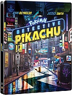 POKÉMON: Detektiv Pikachu 3D + 2D Steelbook™ Limitovaná sběratelská edice + DÁREK fólie na SteelBook™ (4K Ultra HD + Blu-ray 3D + Blu-ray)