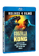 GODZILLA A KONG Kolekce (4 Blu-ray)