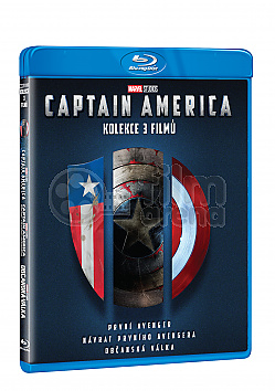 CAPTAIN AMERICA Trilogie 1 - 3 Kolekce