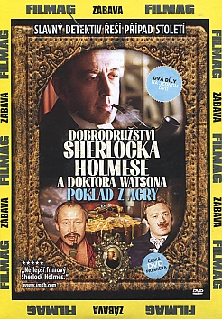 Dobrodrustv Sherlocka Holmese a doktora Watsona: Poklad z Agry, (paprov obal)