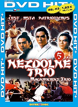 Nezdoln trio Shaolinu (paprov obal)