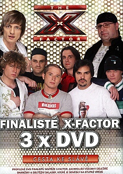 Finalisté X-Factor (papírový obal)  3DVD