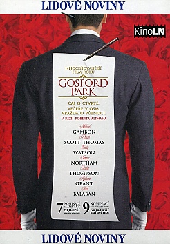 Gosford Park (papírový obal)
