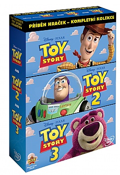 TOY STORY: Pbh hraek 1 - 3 Kolekce