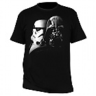 TRIKO STAR WARS - "Vader a Trooper" pnsk, ern XL (Merchandise)