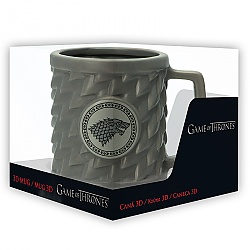 HRNEK GAME OF THRONES - Stark 3D 500 ml