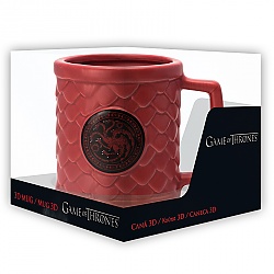 HRNEK GAME OF THRONES - Targaryen 3D 500 ml