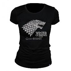 TRIKO GAME OF THRONES - "Winter is coming" dmsk, ern XL