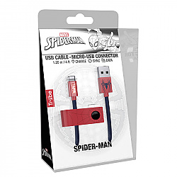 MICRO USB KABEL SPIDER-MAN 120 CM