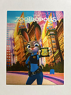 ZOOTROPOLIS - Lentikulrn 3D samolepka (Merchandise)